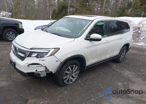 2019 Honda Pilot Ex-L из США, поврежденный, VIN 5FNYF6H49KB042215